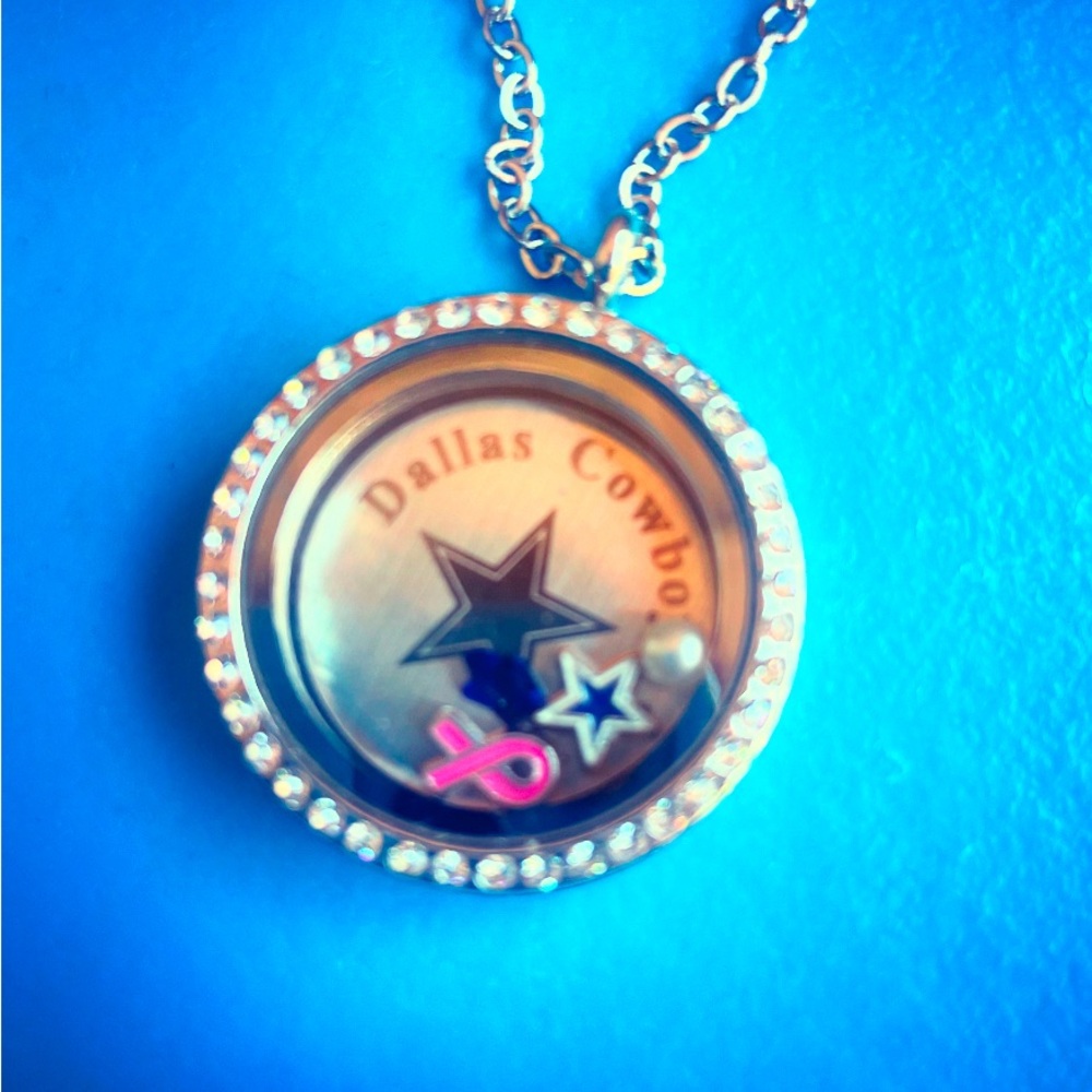 Dallas Cowboys Floating Charm Locket